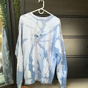 Tie Dye Embroidered Nike Sweatshirt